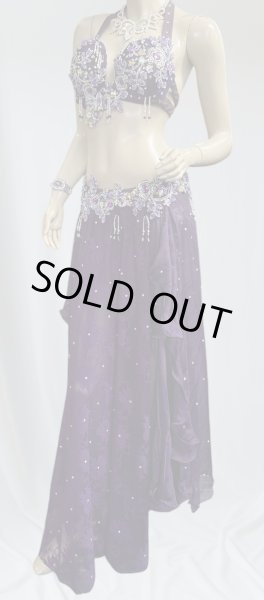 画像2: エジプトオリエンタルコスチューム☆purple lace ethnic ☆ (2)