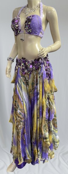 画像3: エジプトオリエンタルコスチューム☆fresh lavender ethnic ☆ (3)