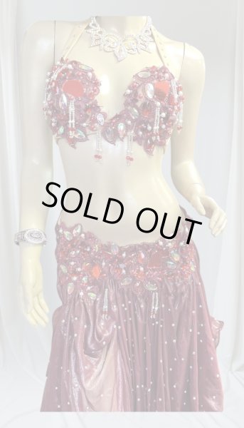 画像2: エジプトオリエンタルコスチューム☆ヌーディレッドブラウン☆ (2)