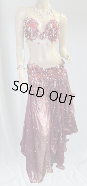 画像1: エジプトオリエンタルコスチューム☆ヌーディレッドブラウン☆ (1)