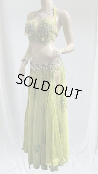 画像3: エジプトオリエンタルコスチューム☆Elegant lime green prince ☆ (3)