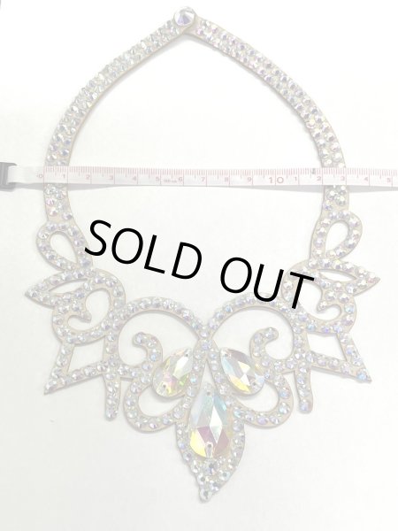 画像4: オーロラキラキララインストーンネックレス1 (4)