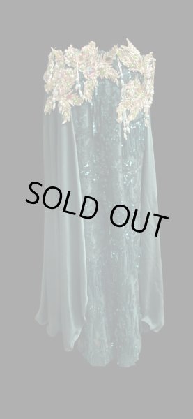 画像5: エジプトAmrオリエンタルコスチューム☆Chic deep green ☆ (5)