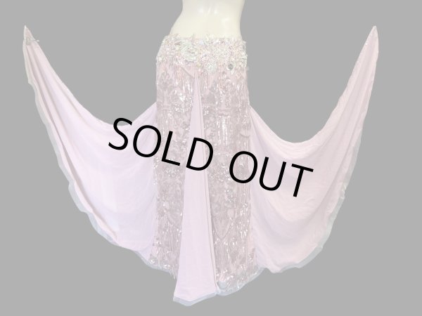 画像5: エジプトAmrオリエンタルコスチューム☆Dreamy smoky pink ☆ (5)