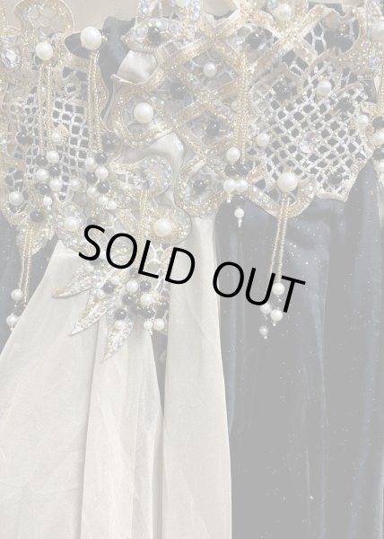 画像7: エジプトAmrオリエンタルコスチューム☆ Sweet black gold swan ☆ (7)