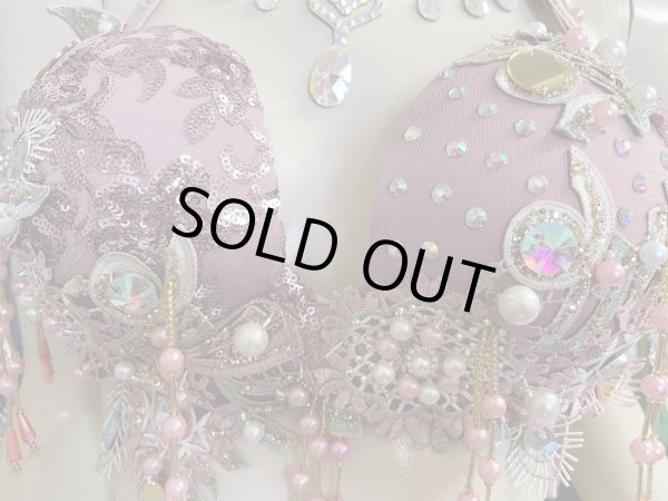 画像6: エジプトAmrオリエンタルコスチューム☆Dreamy smoky pink ☆ (6)