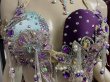 画像6: エジプトAmrオリエンタルコスチューム☆Mintgreen purple celebration ☆ (6)