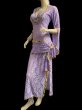 画像3: エジプト製ロマンティックレースサイーディ/ バラディドレス☆lavender ☆ (3)