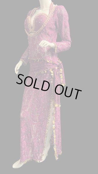 画像3: エジプト製ロマンティックレースサイーディ/ バラディドレス☆Rose ☆ (3)