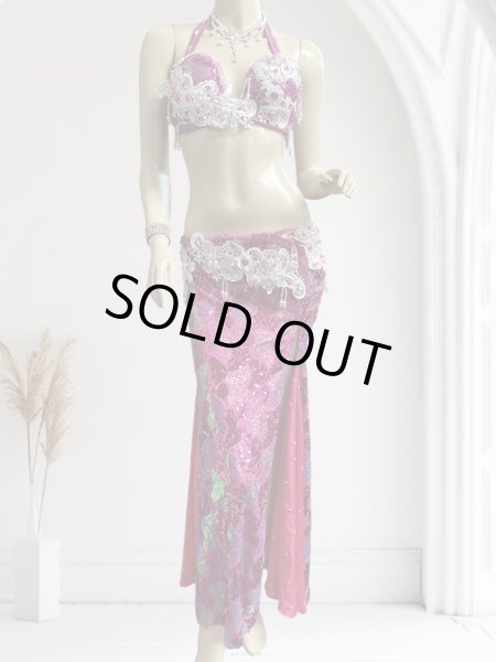 画像1: エジプトオリエンタルコスチューム☆sweet cherry pink☆ (1)