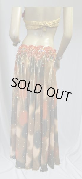 画像4: エジプトオリエンタルコスチューム☆Sahara orange sunset ☆ (4)