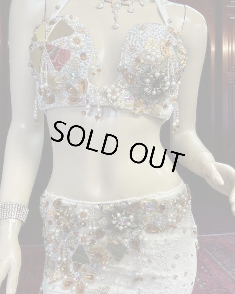 画像3: エジプトオリエンタルコスチューム☆lacy pure white☆ (3)