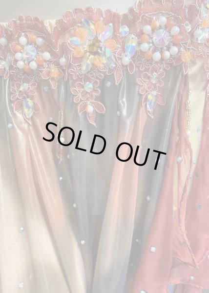 画像6: エジプトオリエンタルコスチューム☆Sahara orange sunset ☆ (6)