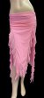 画像1: ストレッチフリルスリットスカート☆pink ☆ (1)