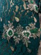 画像4: エジプト製ロマンティックレースサイーディ/ バラディドレス☆dark green ☆ (4)