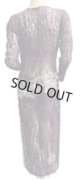 画像3: エジプト製ロマンティックレースサイーディ/ バラディドレス☆ Azuki ☆ (3)