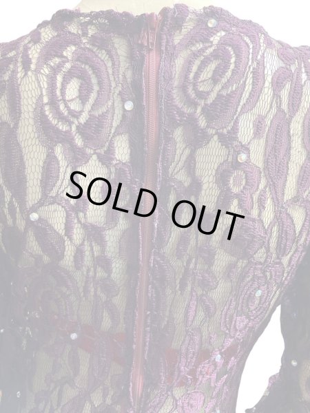 画像6: エジプト製ロマンティックレースサイーディ/ バラディドレス☆ Azuki ☆ (6)