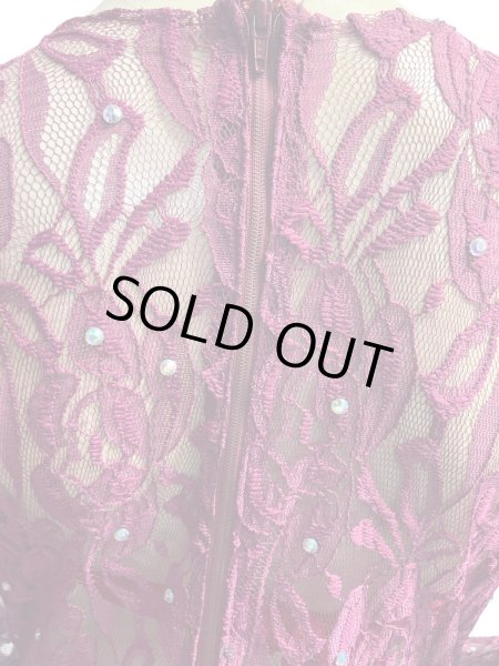 画像6: エジプト製ロマンティックレースサイーディ/ バラディドレス☆rose ☆ (6)