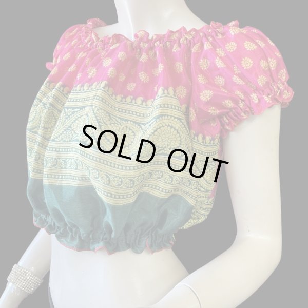 画像2: プリントパフスリーブチョリ XXII (2)