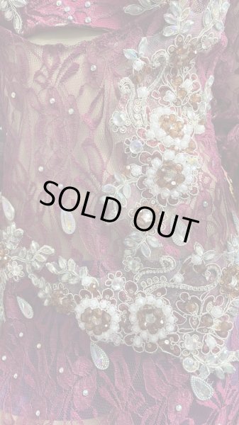 画像5: エジプト製ロマンティックレースサイーディ/ バラディドレス☆rose ☆ (5)