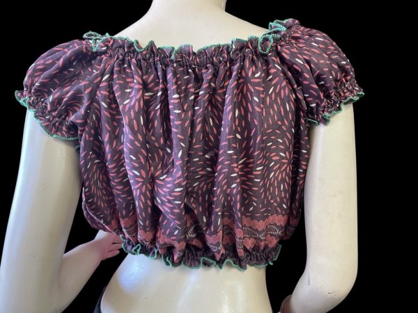 画像3: プリントパフスリーブチョリ XXI (3)