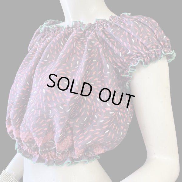 画像2: プリントパフスリーブチョリ XXI (2)