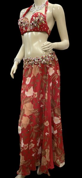 画像3: エジプトオリエンタルコスチューム ☆sweet red ethnic ☆ (3)