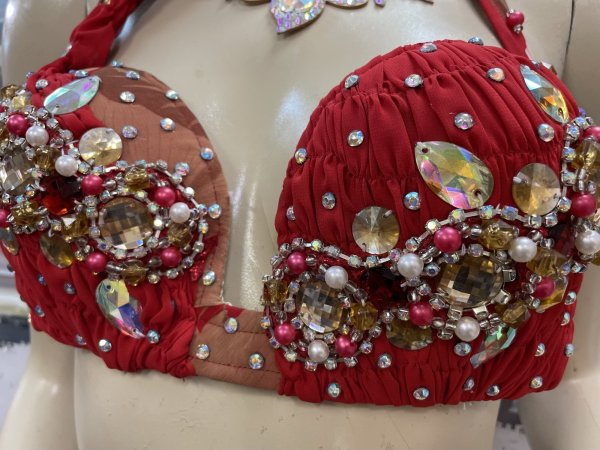 画像5: エジプトオリエンタルコスチューム ☆sweet red ethnic ☆ (5)