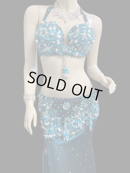 画像2: エジプトオリエンタルコスチューム  ☆dark green garden ☆ (2)