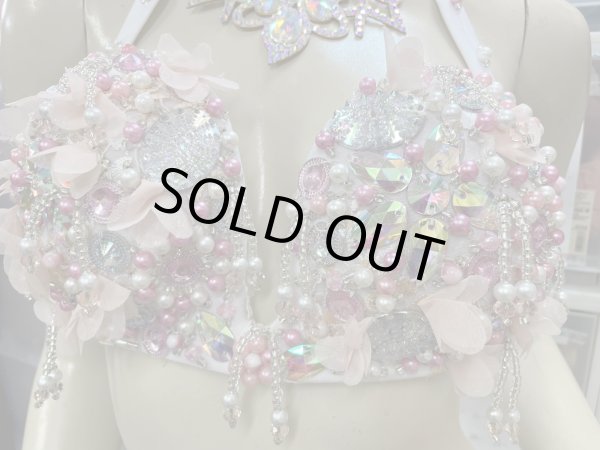 画像5: エジプトオリエンタルコスチューム ☆white red gradation flower ☆ (5)