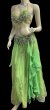 画像3: エジプトオリエンタルコスチューム ☆elegant lime green☆ (3)