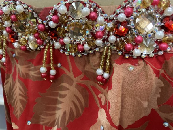 画像6: エジプトオリエンタルコスチューム ☆sweet red ethnic ☆ (6)