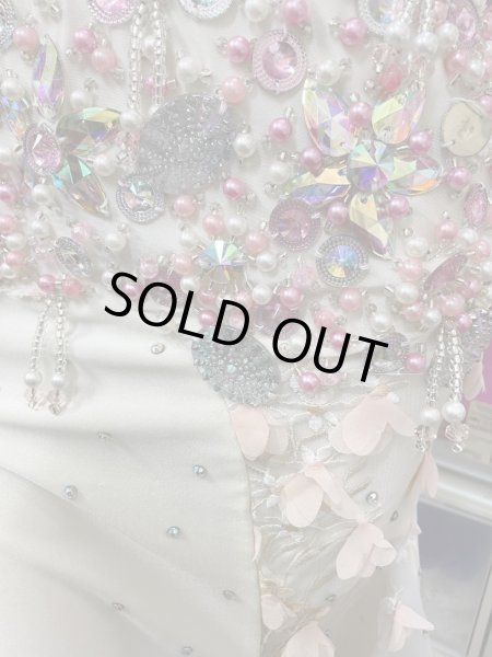 画像6: エジプトオリエンタルコスチューム ☆white red gradation flower ☆ (6)