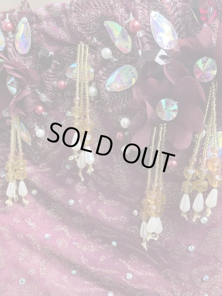 画像5: エジプトオリエンタルコスチューム  ☆red wine golden dream☆ (5)