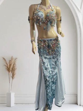 ベリーダンス 衣装 Amira design アミーラ デザイン 黒 ベリーダンスショップ Amira Jamila☆アミーラジャミーラ