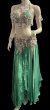画像3: エジプトAmrオリエンタルコスチューム☆Mate lace green ☆ (3)