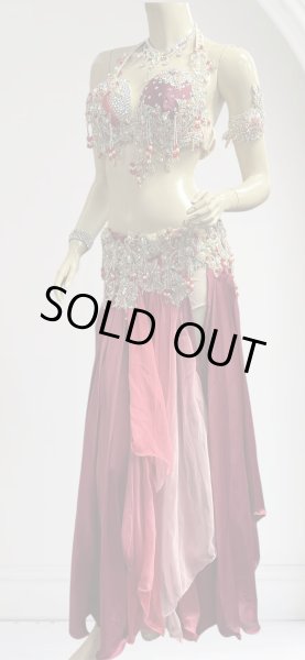 画像3: エジプトAmrオリエンタルコスチューム☆Sparkle  red passion ☆ (3)