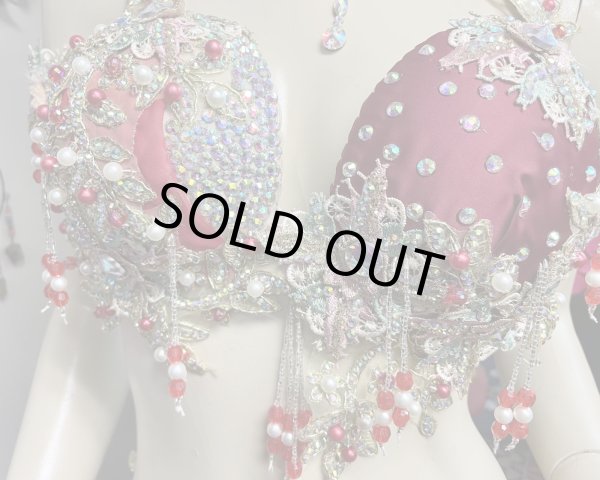 画像5: エジプトAmrオリエンタルコスチューム☆Sparkle  red passion ☆ (5)