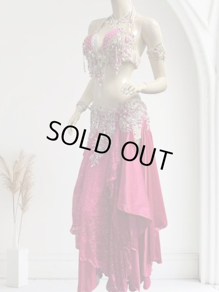 画像3: エジプトAmrオリエンタルコスチューム☆lace pink nesting queen ☆ (3)