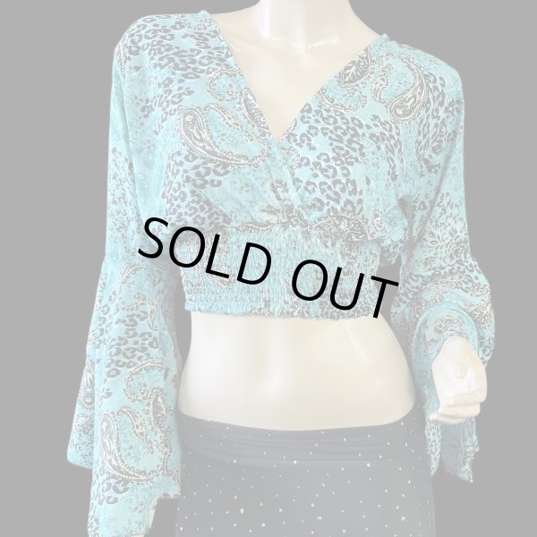 画像1: プリントパフスリーブチョリXXIII (1)