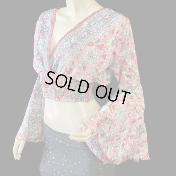 画像2: プリントパフスリーブチョリXXVIIII (2)