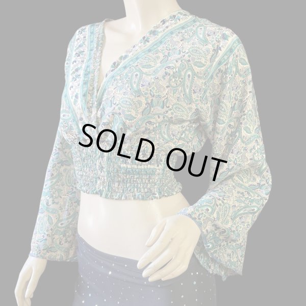 画像2: プリントパフスリーブチョリXXX (2)