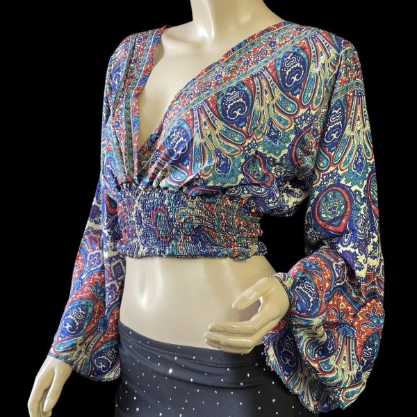 画像2: プリントパフスリーブチョリXXVIII (2)