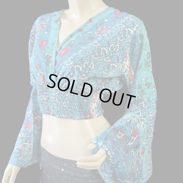 画像2: プリントパフスリーブチョリXXVII (2)