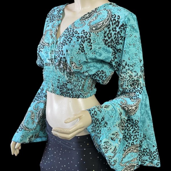 画像2: プリントパフスリーブチョリXXIII (2)