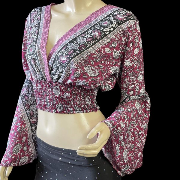 画像2: プリントパフスリーブチョリXXVI (2)