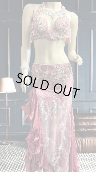 画像1: エジプトオリエンタルコスチューム☆Elegant salmon flamingo ☆ (1)