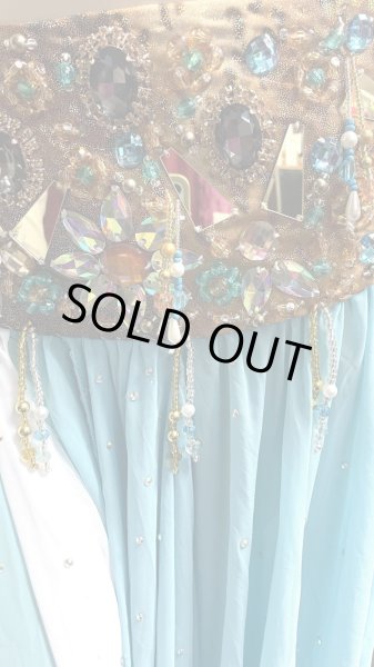 画像5: エジプトオリエンタルコスチューム ☆gold turquoise  celebration ☆ (5)