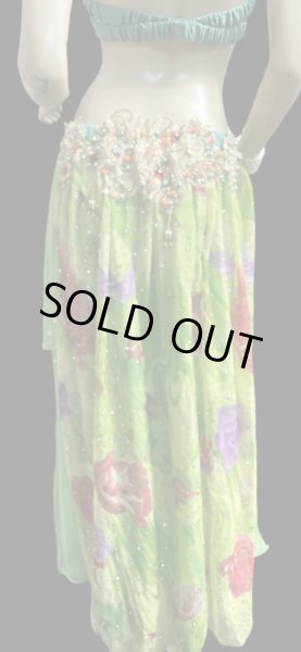 画像4: エジプトオリエンタルコスチューム☆fresh green ethnic ☆ (4)