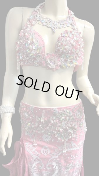 画像3: エジプトオリエンタルコスチューム☆Elegant salmon flamingo ☆ (3)